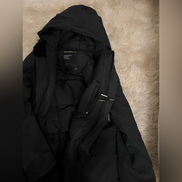 BLACK ARITZIA BANCROFT PARKA - Picture 9 of 12